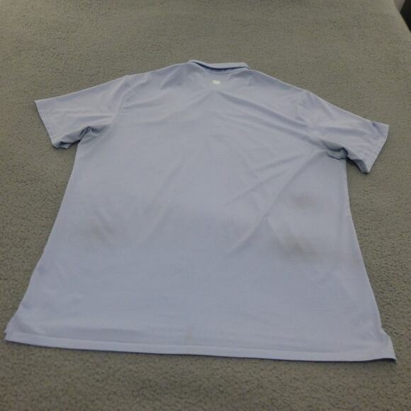 G/Fore Shirt Mens XXL Polo Golf Striped Blue Performance Golden Bear Club - Picture 2 of 12